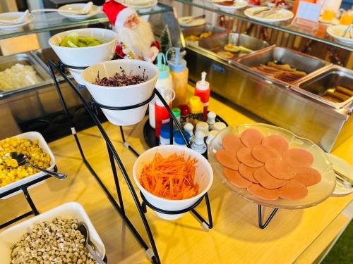 Mad på hotellet eller i nærheden