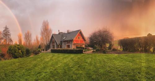 Zahrada ubytování Streamside Country Manor