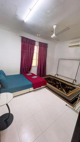 Χώρος καθιστικού στο Kiram Homestay