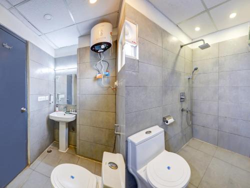 Koupelna v ubytování Hotel Red York By Byob Hotels