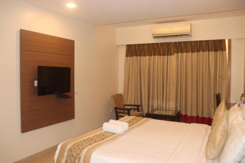 Voodi või voodid majutusasutuse Turtle Beach Resort - Morjim toas