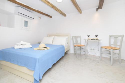 Postel nebo postele na pokoji v ubytování Magginas Little Home