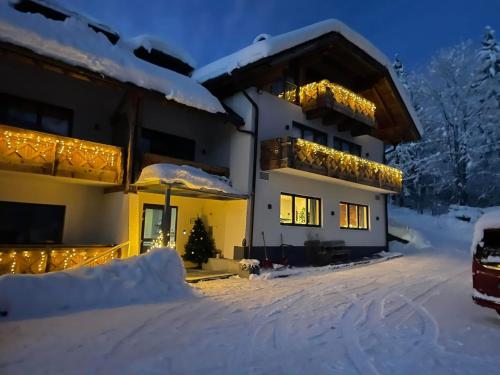 Marmotta Alpin hotel v zimě