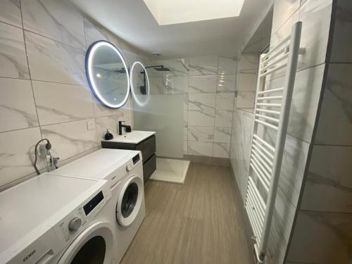 Bilik mandi di Appartement 56m Hayange