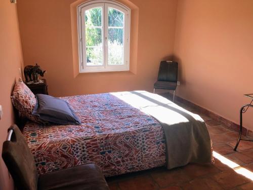 Postel nebo postele na pokoji v ubytování Provence Luberon