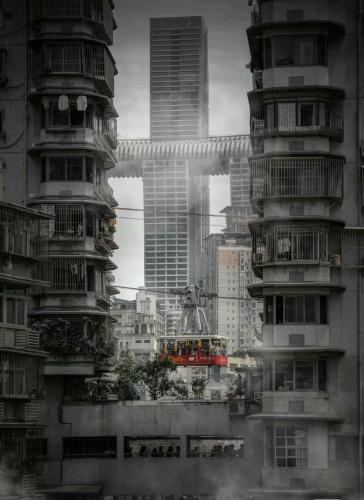Το κτήριο όπου στεγάζεται  το ξενοδοχείο διαμερισμάτων