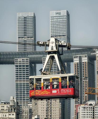Φωτογραφία από το άλμπουμ του Su Man Designer River View Hotel宿漫设计师江景酒店重庆洪崖洞店 σε Chongqing