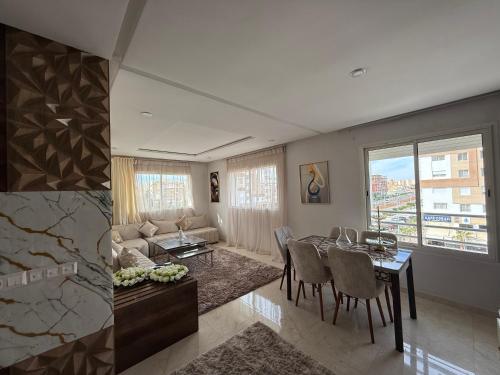 Posezení v ubytování Superbe appartement avec Netflix et Iptv