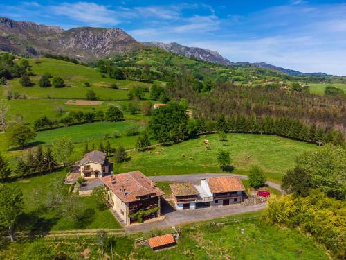 Landskap semula jadi dekat dengan the country house