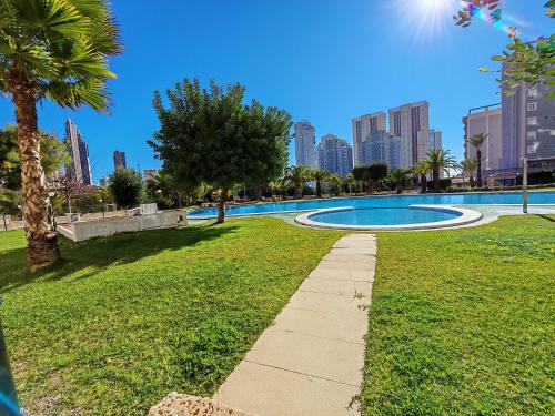 Kolam renang di atau dekat dengan Apartamento Villa Teresita