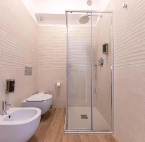 Koupelna v ubytování Armony Luxury Suites