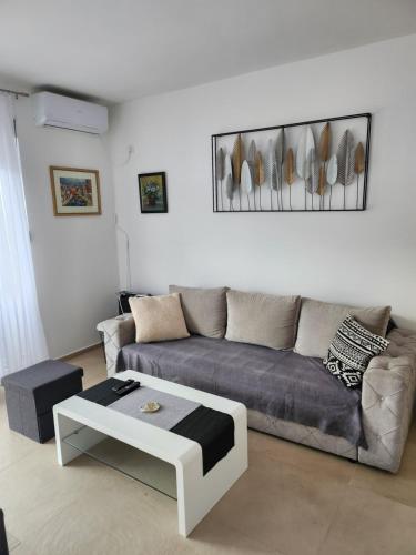 Et opholdsområde på Apartman Nada