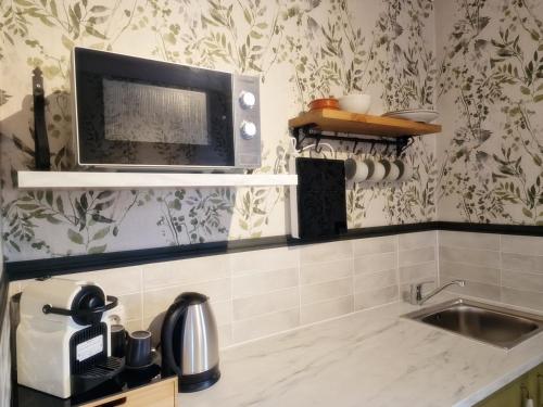 Dapur atau dapur kecil di Finca Flamenco Holiday Suites Adults Only