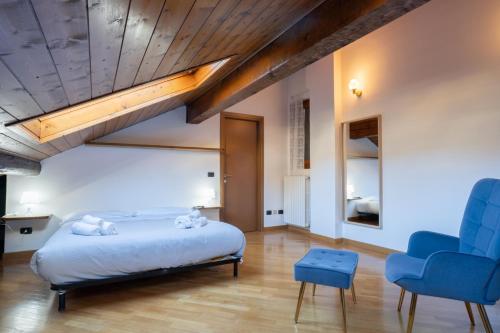 Postel nebo postele na pokoji v ubytování Maison Néné