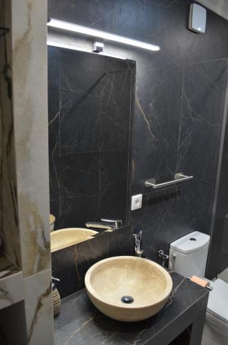 Koupelna v ubytování ApartHotel 3