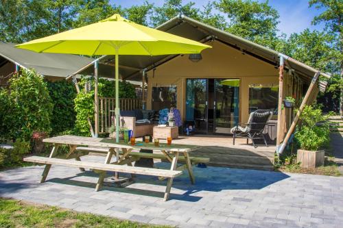 Zahrada ubytování Zorgcamping De Ruif De zilverberk