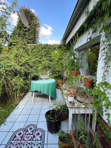 Zahrada ubytování Hübsche Wohnung mit Gartennutzung