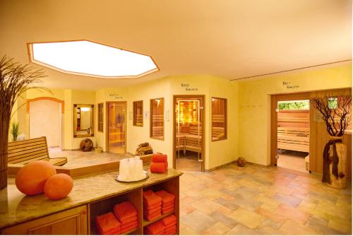 Χώρος καθιστικού στο Dr Lohbeck Privathotel Sonne Baiersbronn