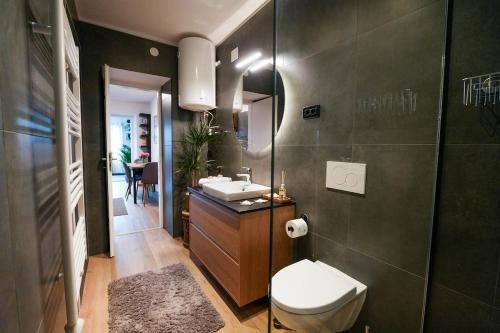 Ένα μπάνιο στο Apartma Amalija