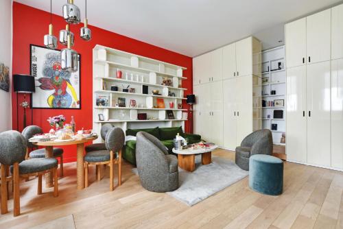 Luxury Paris, paisible, 2 chambres, toute commodités