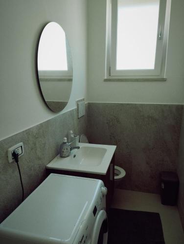 Koupelna v ubytování La casa tra gli Ulivi