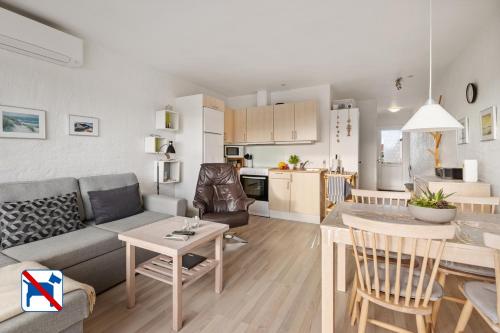 Una cocina o cocineta en Agger Holidays