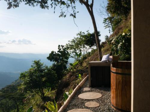 Un paisaje natural cerca de la casa vacacional