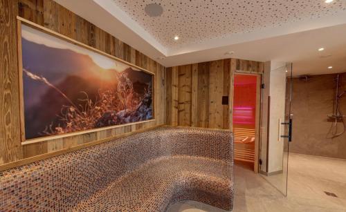 Χώρος καθιστικού στο Alpenresidenz Hotel Gell