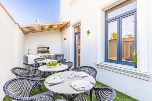 Bliss Triplex - Hyper Centre - Sauna - BBQ - Jacuzzi - LRACANNES