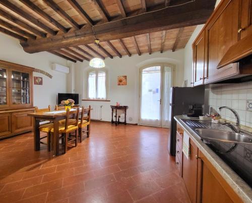 Dapur atau dapur kecil di Residence Antico Borgo