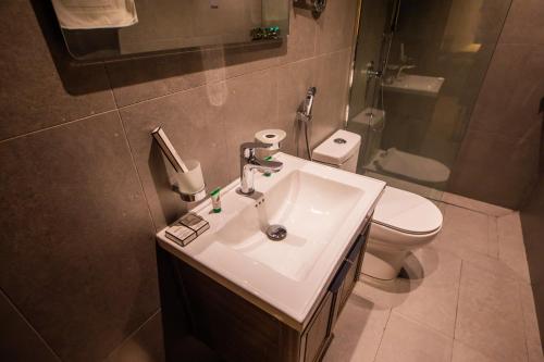 Ένα μπάνιο στο سويت بارك جدة - Suite Park Jeddah