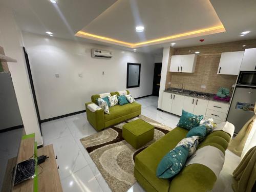 Kuchyň nebo kuchyňský kout v ubytování B-12 Apartments