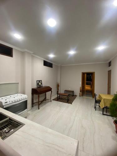 Posezení v ubytování Departamento Cómodos