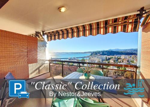 Nestor&Jeeves - PANORAMA AZUR - View Sea - PARKING