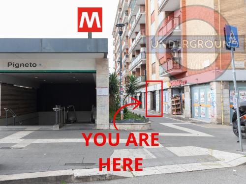 Domvs Clavdia - 7min to Colosseum by Metro, Station under apt, Roma, 6pax, A-C