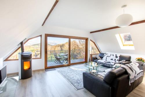 Le gîte de la Grande Vallée - Vue exceptionnelle