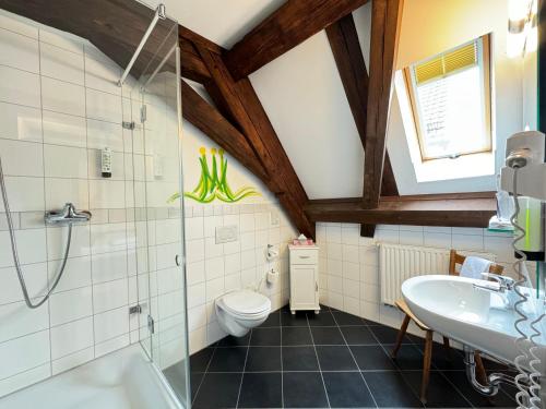 Koupelna v ubytování Hotel Haimerlhof