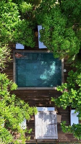 Taman di luar El Xalli Hotel