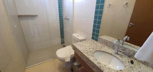 Koupelna v ubytování Ilhas do Lago Eco Resort - Central de Reservas