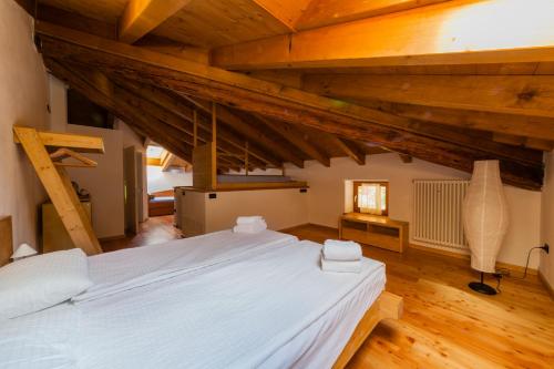 Postel nebo postele na pokoji v ubytování B&B Arlanch 8