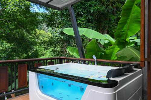 Der Swimmingpool an oder in der Nähe von Cascade Tara