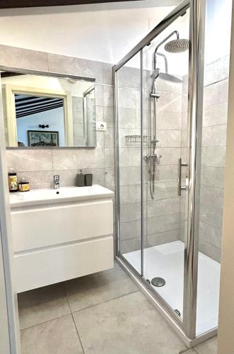 Ένα μπάνιο στο Guesthouse Casa Vittoria