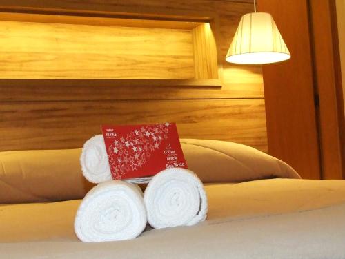 Vivas Hotel e Casaにあるベッド