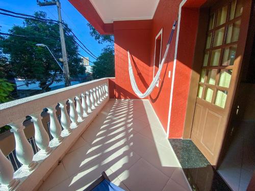Balkoni atau teres di Refúgio Pousada Fortaleza