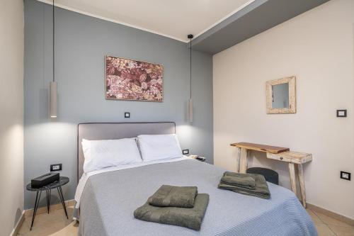 Postel nebo postele na pokoji v ubytování Casa Katrine