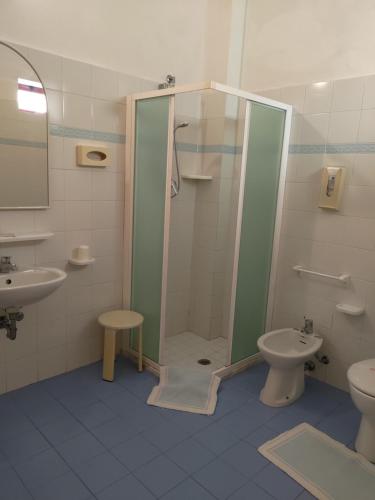 Koupelna v ubytování Meublé Nautic Rooms b&b