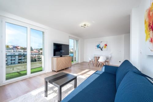 3 pièces cocon dans les hauteurs de Cannes vue mer