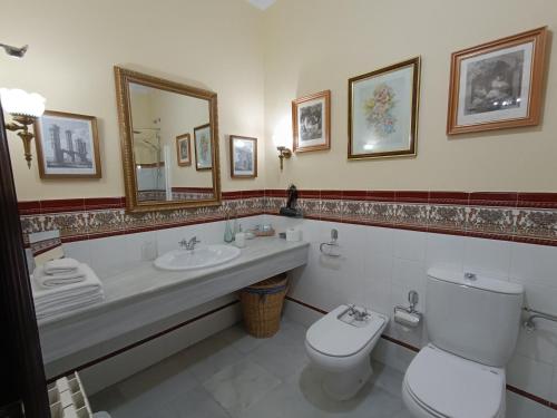 Koupelna v ubytování Casa San José