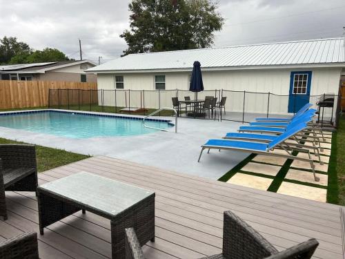 Πισίνα στο ή κοντά στο Kid-friendly Home w Pool & BBQ