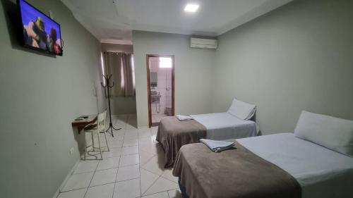 Μια τηλεόραση ή/και κέντρο ψυχαγωγίας στο Hotel do Vale